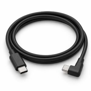 New arrivals trex cb003 right angle usb c cable black